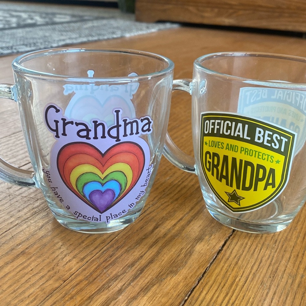 Grandma & Grandpa mugs